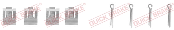 Accessory Kit, disc brake pad